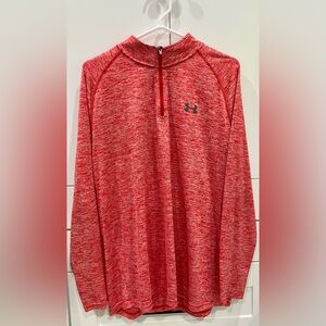 LIKE NEW Under Armour Men’s HeatGear 1/4 Zip Pullover
